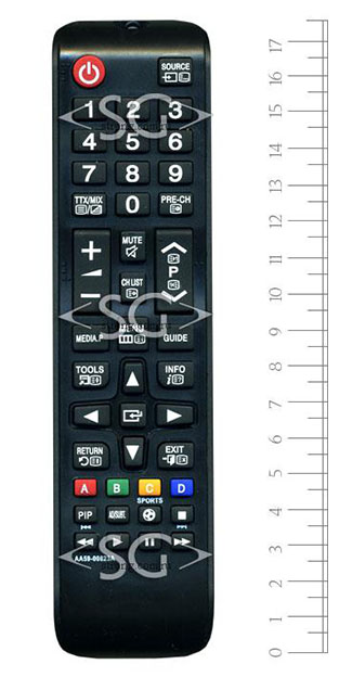 Пульт дистанционного управления для SAMSUNG AA59-00823A, BN59-01189A pip