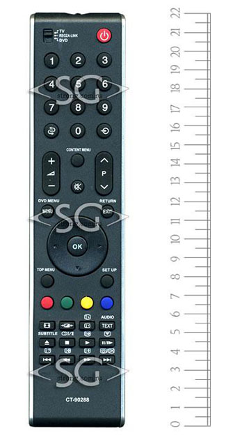 ����� �������������� ���������� ��� TOSHIBA CT-90288   (��-90287,  CT-90274 , CT-90296)