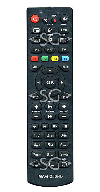 Пульт дистанционного управления для Ростелеком MAG 250 HD IPTV (IPTV приставка ) ( MAG-245HD ,MAG-200 HD)