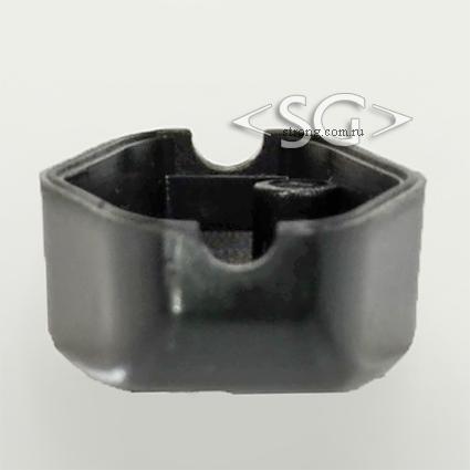 Выключатель сетевой проходной (торшерный, для бра) KCD1-301B черный (корпус для kcd1-101)