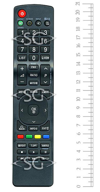 Пульт дистанционного управления для LG AKB72915202 (=AKB72915207)