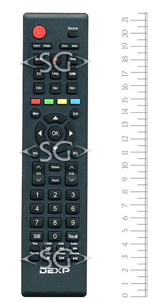 Пульт дистанционного управления для DEXP ER-22601A tv F40B7000H / Hisense ER-22601A /Supra ER-22601A /orig./
