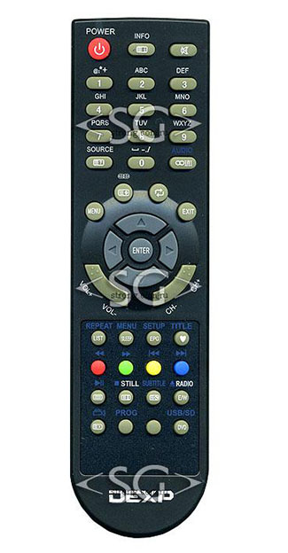 Пульт дистанционного управления для DEXP H16B3000C /orig./