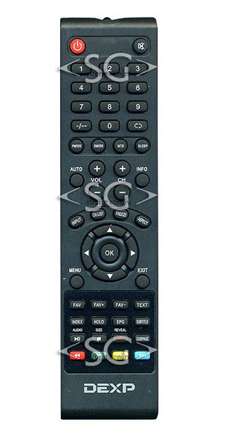 Пульт дистанционного управления для DEXP F32C7100B/W, F32B7000B /orig./