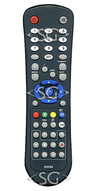 Пульт дистанционного управления для Galaxy Innovations Gi S2026, S2126 / GLOBO HD X403p / AMIKO SSD-570 CX PVR/ Телекарта sat