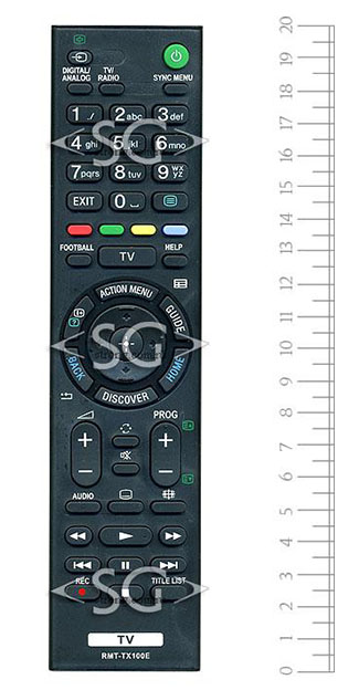 ����� �������������� ���������� ��� SONY RMT-TX100E