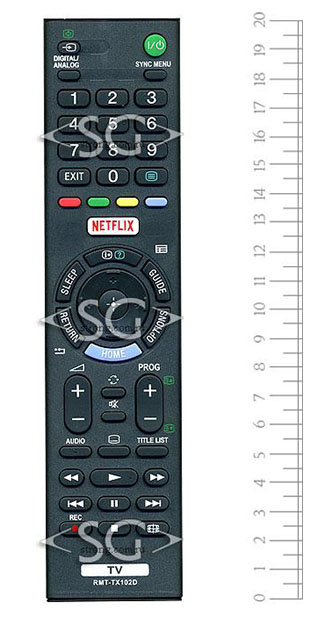 ����� �������������� ���������� ��� SONY RMT-TX102D   NETFLIX