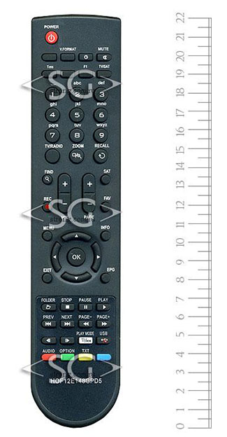 Пульт дистанционного управления для Galaxy Innovations Gi S2138, S2238, S8120 (HOF12E148GPD5) sat
