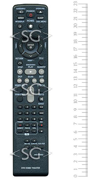 Пульт дистанционного управления для LG AKB37026852 home theater