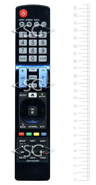 Пульт дистанционного управления для LG AKB74455409 Smart