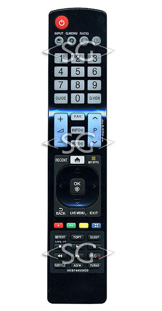 Пульт дистанционного управления для LG AKB74455409 Smart