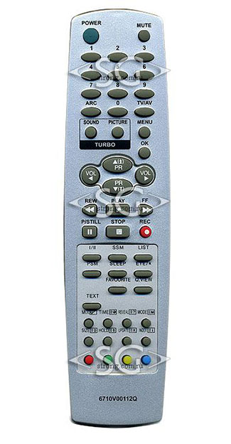 Пульт дистанционного управления для LG 6710V00112Q