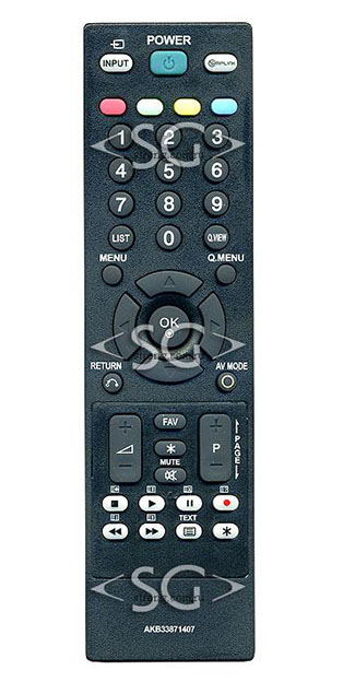 Пульт дистанционного управления для LG AKB33871407 (AKB33871413)