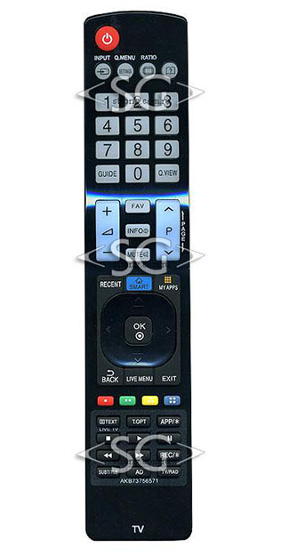 Пульт дистанционного управления для LG AKB73756571 Smart