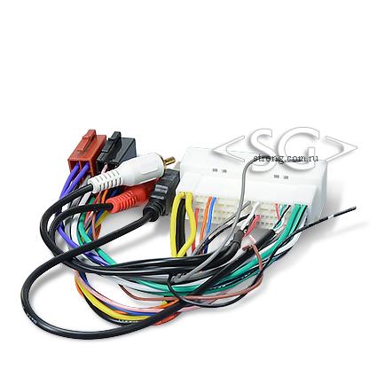 Разъём / переходник для магнитолы ISO (евро) (AUX + USB) Kia 2017/ Intro HY-04 Hyundai Solaris 2016+ 20cm