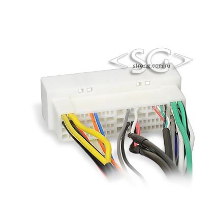 Разъём / переходник для магнитолы ISO (евро) (AUX + USB) Kia 2017/ Intro HY-04 Hyundai Solaris 2016+ 20cm