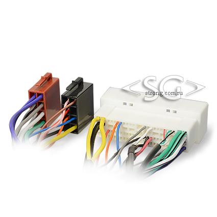 Разъём / переходник для магнитолы ISO (евро) (AUX + USB) Kia 2017/ Intro HY-04 Hyundai Solaris 2016+ 20cm