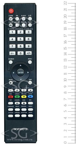 Пульт дистанционного управления для MYSTERY tv MTV-2605W, MTV-3205W (HOF50D12)