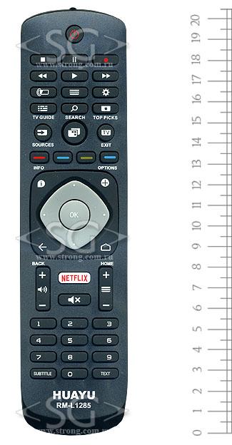 ����� �������������� ���������� ��� PHILIPS universal RM-L1285 (������ ���� 996596001555 NETFLIX) ������ 2-� ����� (�������)