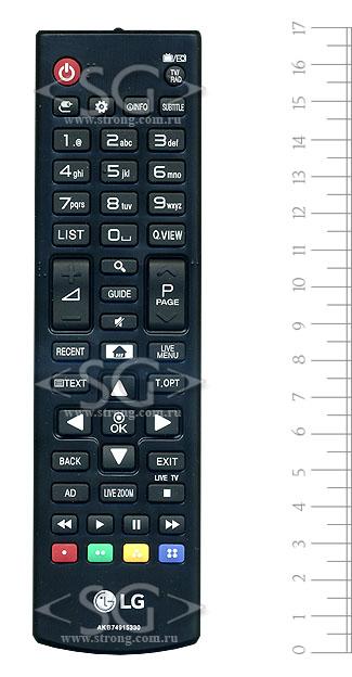 Пульт дистанционного управления для LG AKB74915330 Smart /orig./