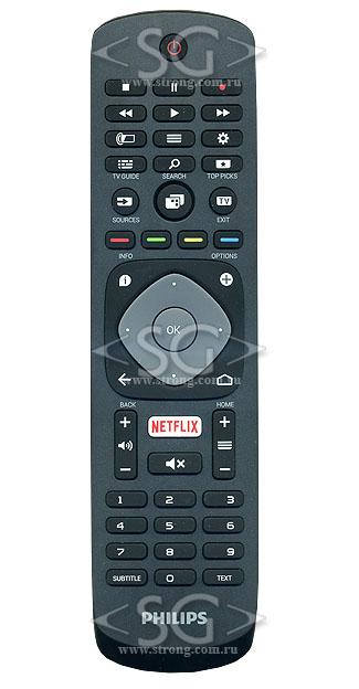 Пульт дистанционного управления для PHILIPS 996596001555(HOF16H303GPD24, 398GR08BEPHN11HL) NETFLIX tv 55PUS6401 и др /orig./