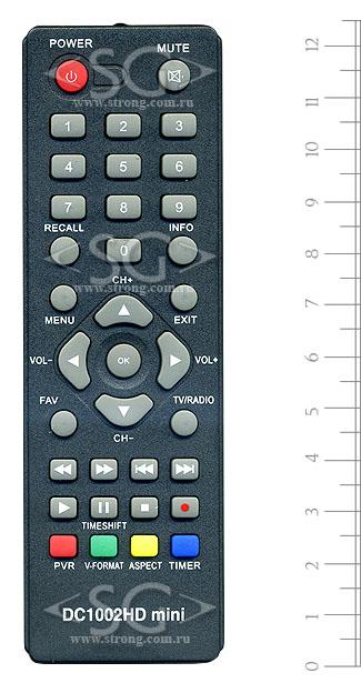 Пульт дистанционного управления для D-COLOR DC1002HD Mini dvb-t2