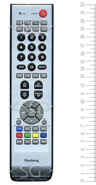 Пульт дистанционного управления для ELENBERG LTV-2231, LTV-2631/ SUPRA STV-LC1995WL, STV-LC2695WL / THOMSON T32C81 / MYSTERY MTV-2615LW /AIWA T32C81 /orig./