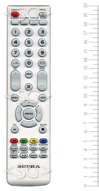����� �������������� ���������� ��� SUPRA J-1274 ����� / FUSION tv FLTV-28K62� ��. / DNS tv K19A509 / THOMSON tv T32ED07U-01B   /orig./