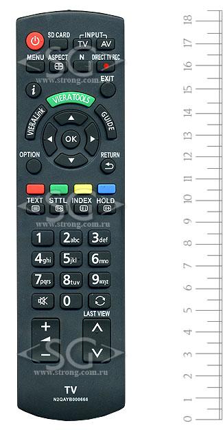 Пульт дистанционного управления для PANASONIC N2QAYB000666