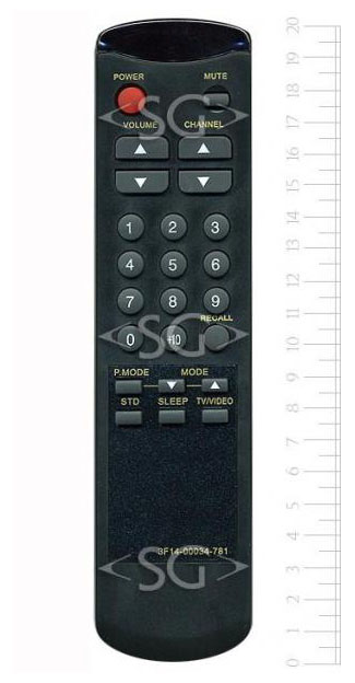 Пульт дистанционного управления для SAMSUNG 3F14-00034-980 (-780,781,790,980,981,982)