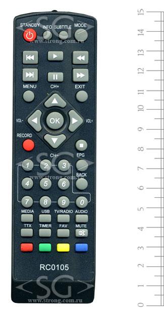 ����� �������������� ���������� ��� BBK RC0105  (STB-105)     (DVB-T2)