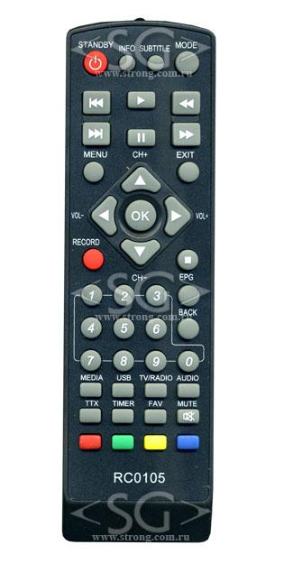 ����� �������������� ���������� ��� BBK RC0105  (STB-105)     (DVB-T2)
