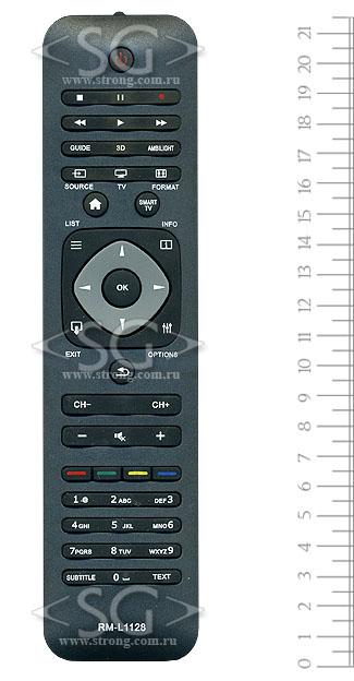 ����� �������������� ���������� ��� PHILIPS universal RM-L1128 (������ ���� 2422 549 90477) 3D, ambil. smart � �������
