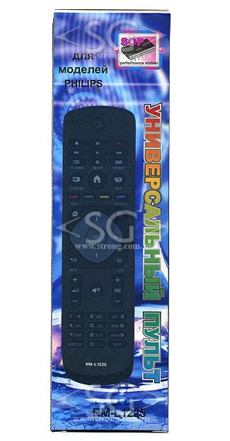 Пульт дистанционного управления для PHILIPS universal RM-L1225 (корпус типа 9965 900 09443) в коробке