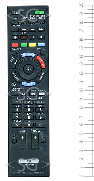 ����� �������������� ���������� ��� SONY RM-ED058  3D (NETFLIX, DISCOVER)