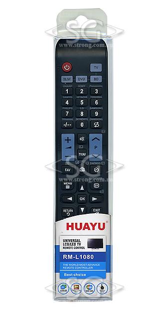 Пульт дистанционного управления универсальный для TV/BD/DVD/SAT 4in1 RM-L1080(корп.типа SAMSUNG AA59-00581)блистер