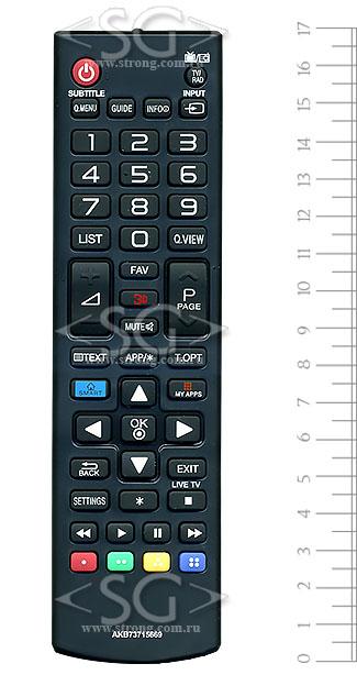 Пульт дистанционного управления для LG AKB73715669 SMART, 3D