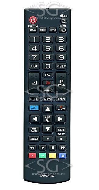 Пульт дистанционного управления для LG AKB73715669 SMART, 3D
