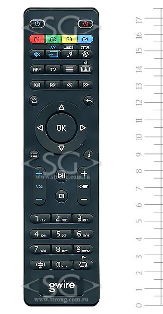 Пульт дистанционного управления для Ростелеком MAG 255 HD IPTV (IPTV приставка ) (MAG 245,250,254,260,270,275,350,351,352) /orig/