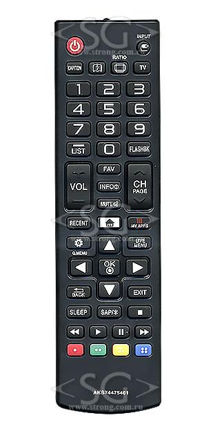 Пульт дистанционного управления для LG AKB74475401