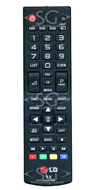 Пульт дистанционного управления для LG AKB73715606 /orig./