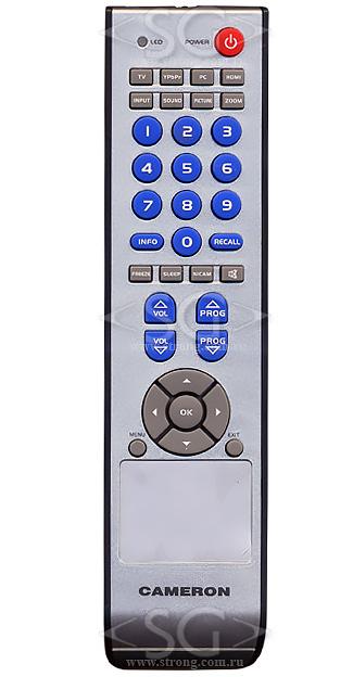 Пульт дистанционного управления для CAMERON LTV-1510 (2210) серебро/ HYUNDAI H-LCD1515 (1915) /orig./