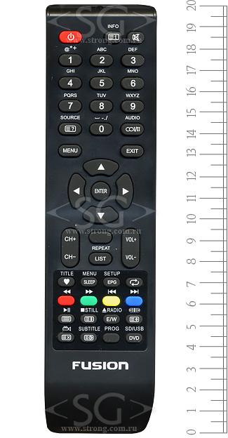 Пульт дистанционного управления для FUSION FLTV-32L42B, GHK-4421A /orig./