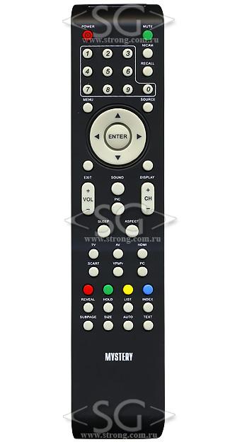 Пульт дистанционного управления для MYSTERY RC1529(KT6949) /BBK RC1529/SUPRA STV-LC3202W/AKIRA LCT-32MT02ST/HELIX HTV-1909/orig/