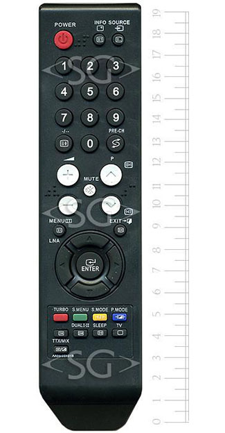 Пульт дистанционного управления для SAMSUNG AA59-00401B (= AA59-00401С)