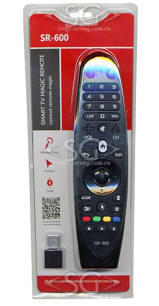 Пульт дистанционного управления для LG universal SR-600 (корпус типа AN-MR600 (AKB74495301))(блистер)