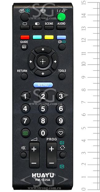 ����� �������������� ���������� ��� SONY universal RM-1025A (������ ���� RM-ED017(ED014) (����)������) �������