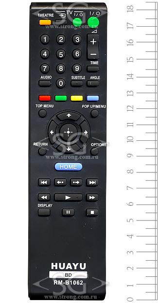 Пульт дистанционного управления для SONY universal RM-B1062 (корпус типа RMT-B107P Blu-ray) (блистер)