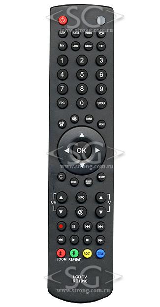 Пульт дистанционного управления для SHARP RC1910 (tv LC-40SH340EV, LC-32LE510E и др) / SANYO tv CE32LD08DVN-B / TOSHIBA RC-1910