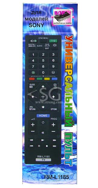 Пульт дистанционного управления для SONY universal RM-L1185 (корпус типа RM-ED054+3D) в коробке